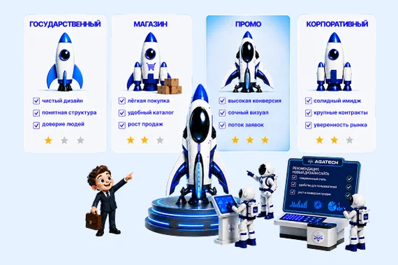 Обновим ваш сайт за неделю